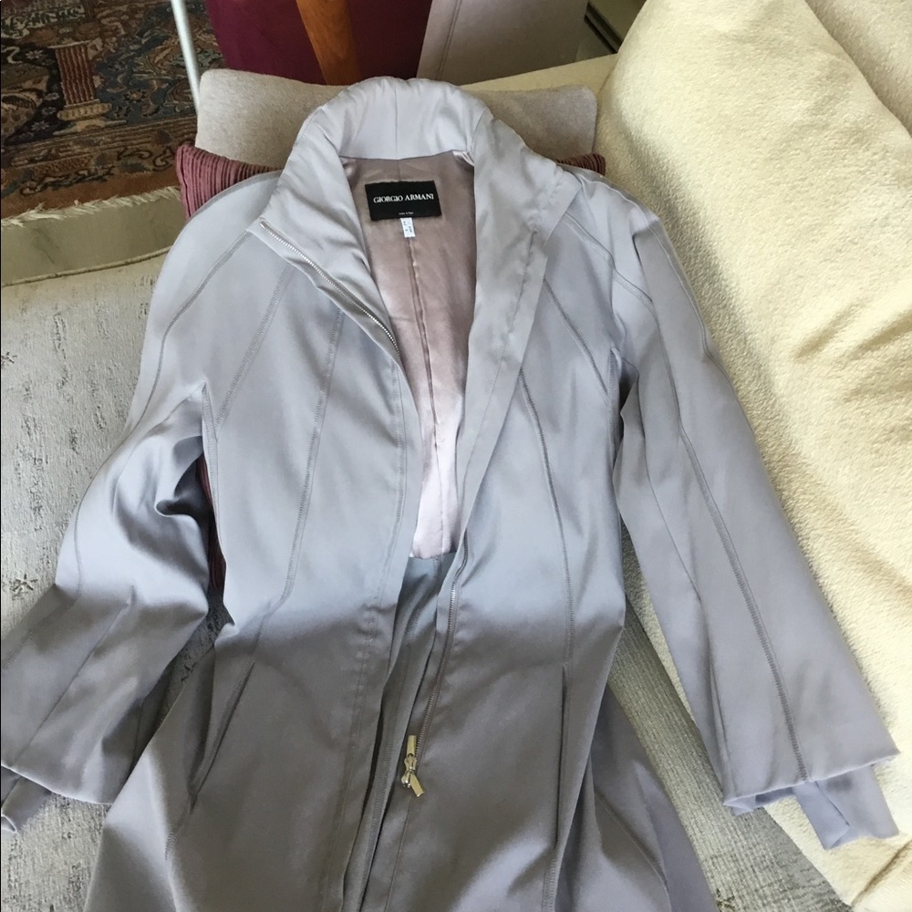 Giorgio Armani tailored maxi coat. Made in Italy. Size M - Picture 6 of 11